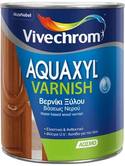 Vivechrom Aquaxyl 705 Βερνίκι Εμποτισμού Ξύλου Έτοιμο προς Χρήση Satin Δρυς 0.75lt