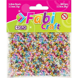 Χάντρες FABI 3.5mm 20gr Πολύχρωμες