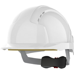 Κράνος JSP EVOLITE WHEEL RATCHET - White