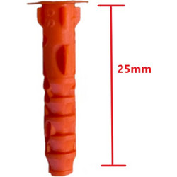 Βύσμα απλό (ούπα) BN NYLON 5*25 SPAP