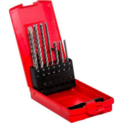 Fischer Συγκρότημα Κατασκευής Hammerbohrer Quattric II SDS plus (5 τεμ, O 5-12mm)
