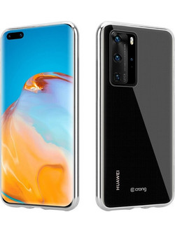 Crong Crystal Slim Cover - Protective Case For Huawei P40 (Clear) - (CRG-CRSLIM-HP40-TRS)