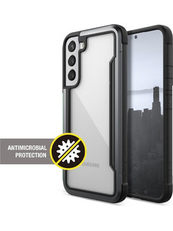 X-Doria Raptic Shield Pro - Case For Samsung Galaxy S22+ 5G (Antimicrobial Protection) (Black) - (462822)