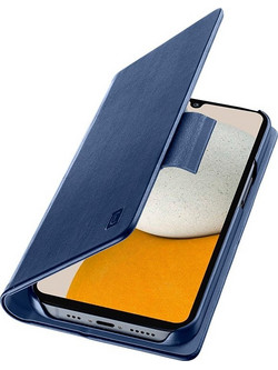 Cellularline Book Case - Case Samsung Galaxy A34 5G (blue) - (BOOK3GALA34B)