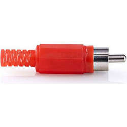 KAL ELECTRONICS XS-P040/R Βύσμα RCA κόκκινο 10899