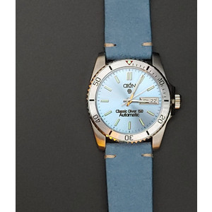 Aion Αιων Classic Diver Γαλαζιο 150M 15 ATM 36mm Reimagined Line Γαλαζιο Ημερα Ημερομηνια