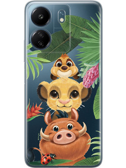 Disney Θήκη Xiaomi Redmi 13C Lion King Partial Print Friends Transparent