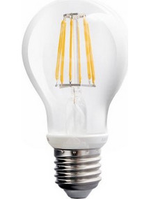 ΛΑΜΠΑ LΕD Ε27 FILAMENT 6W 800LM 4000Κ A60 ΔΙΑΦΑΝΗ -30+80oC H.LED.FIL.4K FUMAGALLI