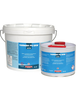 Isomat Varnish Pu 2KW (A+B) Βερνίκι Επιφάνειας Νερού Satin 1kg