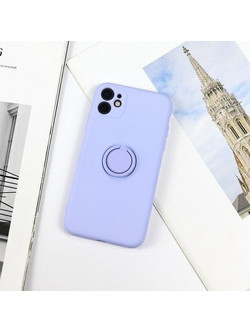 Beline Etui Silicone Ring iPhone 12 ProMax ocean blue