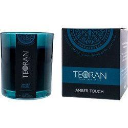Αρωματικό κερί Amber Touch 130gr της Teoran