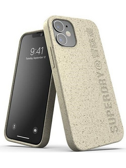 SUPERDRY Snap Iphone 12 Mini Compostablecase piaskowy/Sand - (42623)