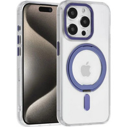 UNIQ Accessory iPhone 15 Pro Back cover case - Magsafe with ring stand - Transparent