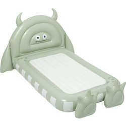 SunnyLife Παιδικό Φουσκωτό Στρώμα Ύπνου Bed Monster Sage 185x145x80εκ