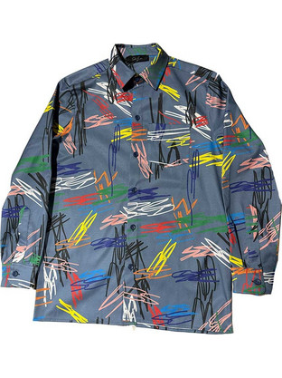 Soli Eroi Crayon Unisex Overshirt Multicolor