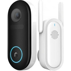 Έξυπνο κουδούνι iMILAB, Wi-Fi, 2.5K, Λευκό CMSXJ33A + CMSXJ33B