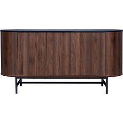 OVAL ΜΠΟΥΦΕΣ 3ΠΟΡΤΕΣ ΚΑΡΥΔΙ 150x45x74