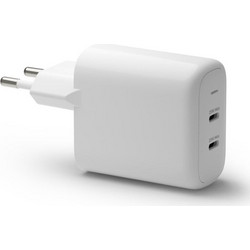 dbramante1928 - Re-charge - Wall Charger GaN - 2x USB-C 25W EU - White