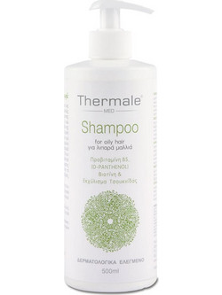 Labopharm Thermale Med Oily Hair Σαμπουάν για Όγκο & Επανόρθωση για Λιπαρά Μαλλιά 500ml
