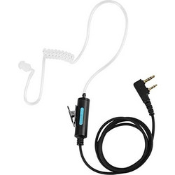 Earpiece Security with Microphone PTT Acoustic Tube Headset 2 Pin