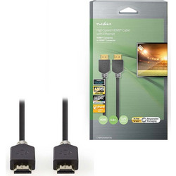 Nedis Καλώδιο HDMI 1.4 HDMI Male to HDMI Male 5m Black CVBW34000AT50