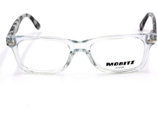 Moritz BB1138 BK10 Ανδρικός Σκελετός Γυαλιών Οράσεως Κοκάλινος Διαφανές