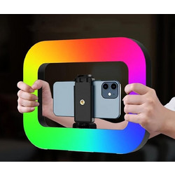 Smartphone Video Rig για κινητά με ενσωματωμένη μπαταρία 8000mAh smartphone BKN YM200-RGB