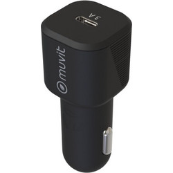 MUVIT FOR CHANGE CAR CHARGER PD 3A 18W black
