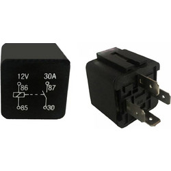 Ρελέ Αυτοκινήτου 4 Επαφών 12 Volt 30A LR-2111 1 Τεμάχιο