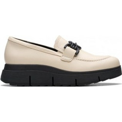 Clarks WOMEN'S MOCASIN LORIINI IZZY 26179804 CREAM LEATHER Clarks
