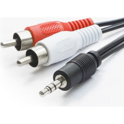 Καλώδιο καρφί 3,5mm σε 2RCA Stereo 3m RC095-3 Lancom