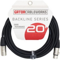 GATOR Cableworks GCWB-XLR-20 Backline Series Καλώδιο XLR-XLR 6m