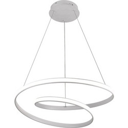 Kρεμαστό φωτιστικό Caterina 60W Led CCT Dimmable λευκό (727RL0000113)