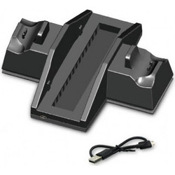 DOBE TP4-805B Dual Stand & Βάσεις Φόρτισης Χειριστηρίων για PS4