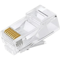 Φίς Δικτύου RJ45 Plug Connector 8P8C Cat6 Ethernet (x100)