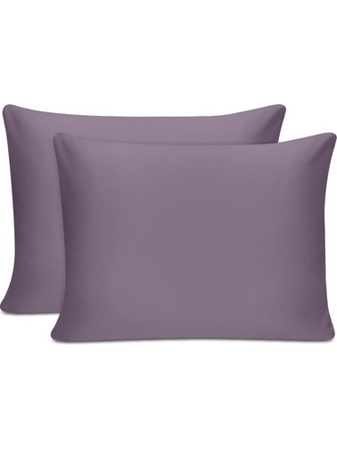 Μαξιλαροθήκες ύπνου Tonne Cotton Box Σετ 2 τμχ χρώμα dusty rose 50x80εκ