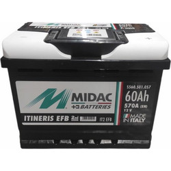 Midac Itineris EFB IT2 12V 60Ah