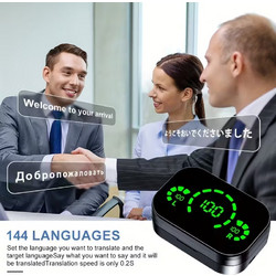 Ασύρματα Ακουστικά Μεταφραστής LAN XUN με Αφή & Μικρόφωνο - USB-C, Επαναφορτιζόμενα