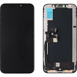 TW INCELL LCD ILCD-016 για iPhone ΧS, camera-sensor ring, earmesh, μαύρη