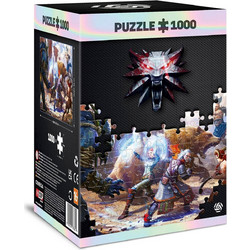 Puzzle Good Loot The Witcher Geralt & Triss in Battle 1000 Κομμάτια