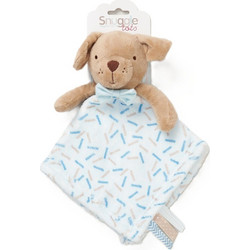 Βρεφικό Πανάκι Παρηγοριάς με Κορδελίτσες Snuggle Tots - Blue Puppy (0026438)