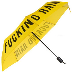 Ομπρέλα Fisura Αυτόματη''Fucking Rain ''Yellow Open 96cm AUM2420458