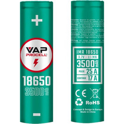 18650 Vap Procell IMR 3500mAh 25A - Norway Design