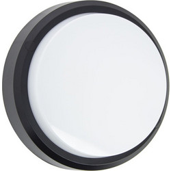 XΑNLITE Φωτιστικό Τοίχου Μαύρο Στρογγυλό 1500 Lumens CCT 433424