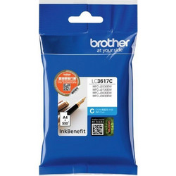 Brother LC-3617C Cyan Μελάνι Εκτυπωτή Inkjet