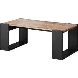 Cama Meble Wood Τραπεζάκι Σαλονιού Oak Wotan / Anthracite Μ120xΠ54.5xΥ46cm WOOD CT