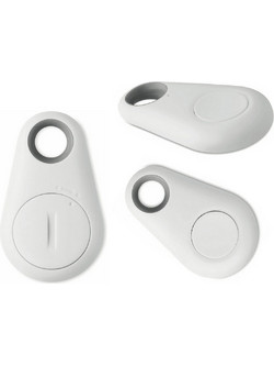 Bluetooth Tracker & Μπρελόκ Εντοπισμού Κλειδιών / Αντικειμένων (Smart Finder) - Λευκό