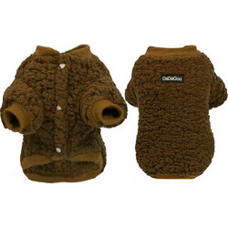 Jacket σκύλου Fleece Winter Καφέ