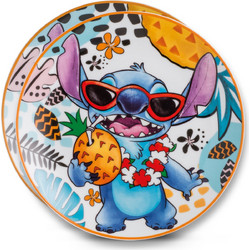 STITCH - Set of 2 D19cm Plate - White