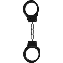 Ouch! Metal Handcuffs Black
